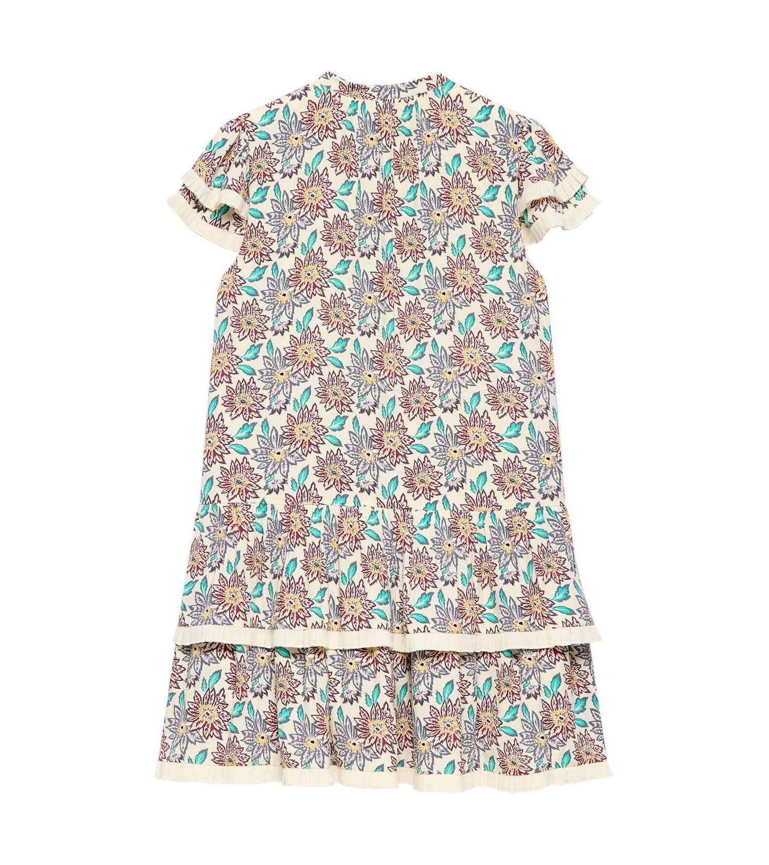 Women's Soft Petal Ruffle Mini Dress