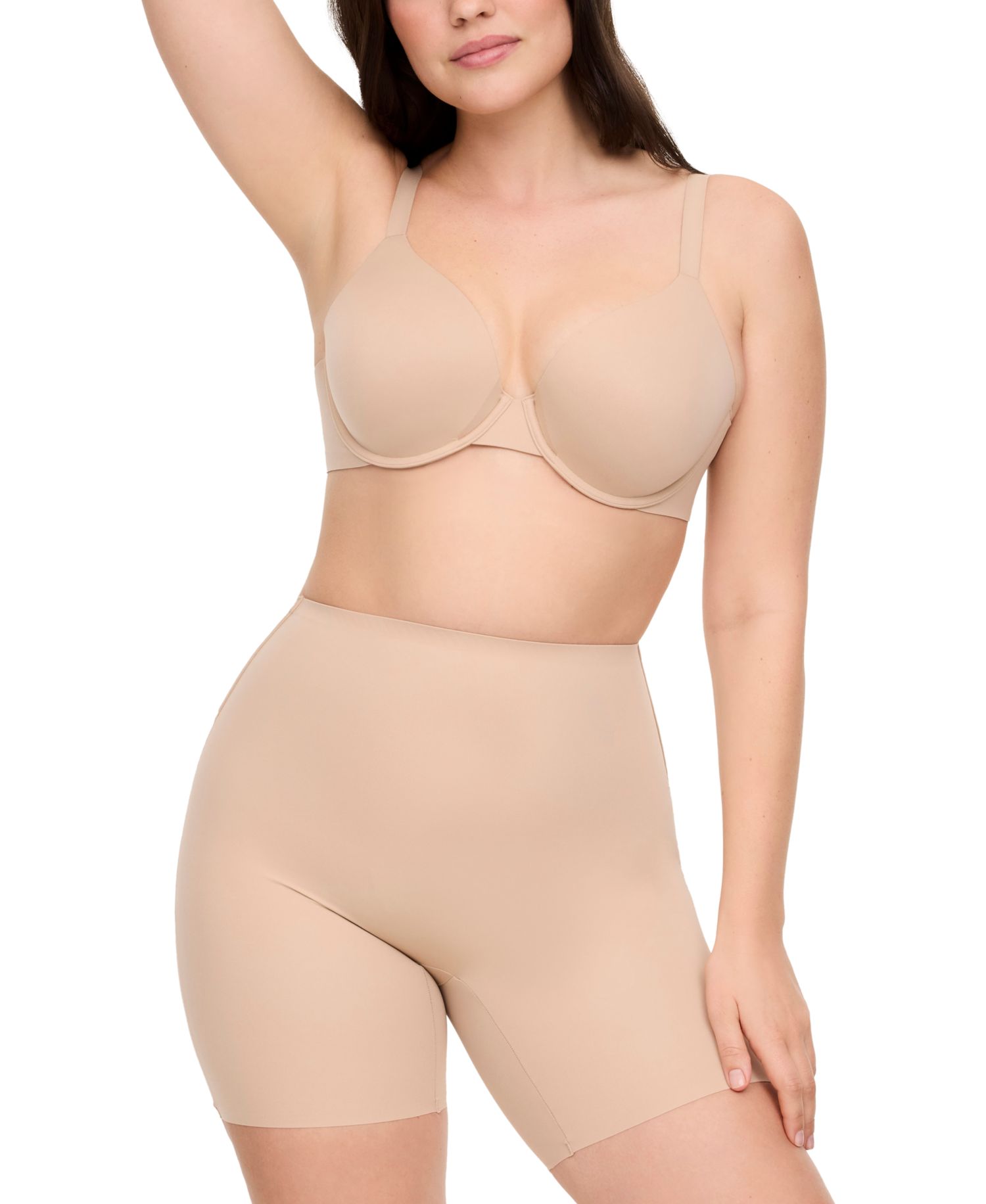 Women's Suit Your Fancy Low-Back Mid-Thigh Tummy Control Shaper Shorts