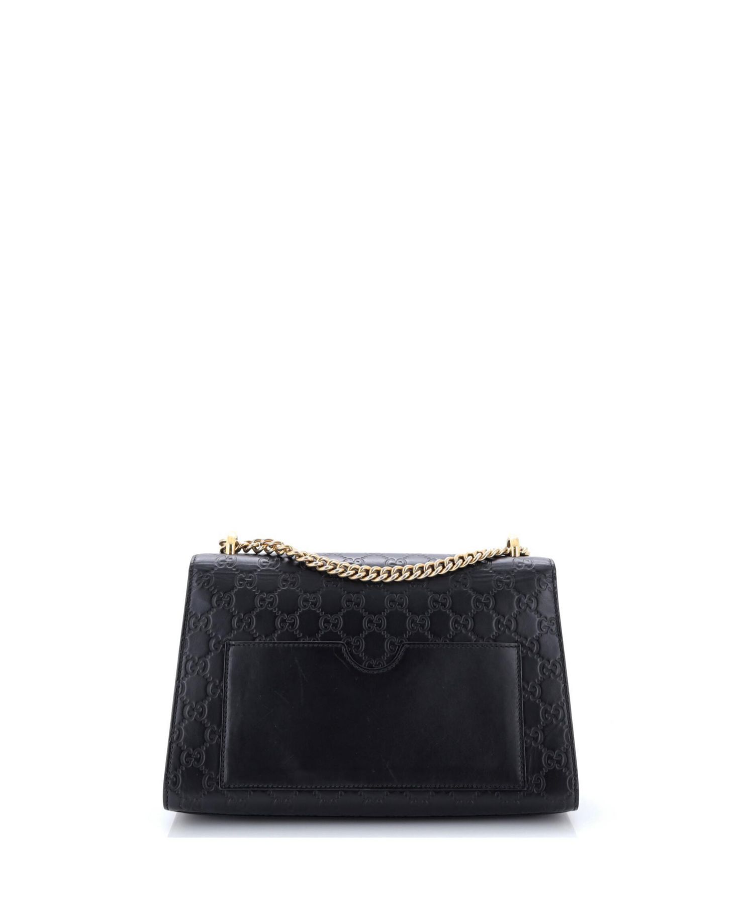 Medium Padlock Shoulder Bag Guccissima Leather