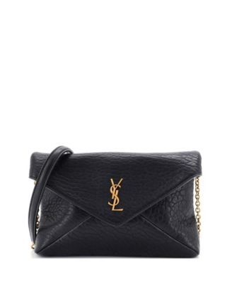 Small Cassandra Pouch on Chain Leather