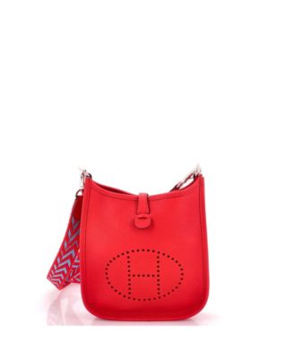 Pre-Owned Hermes TPM Evelyne Bag Gen III Clemence
