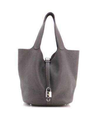 Pre-Owned Hermes GM Picotin Lock Bag Clemence