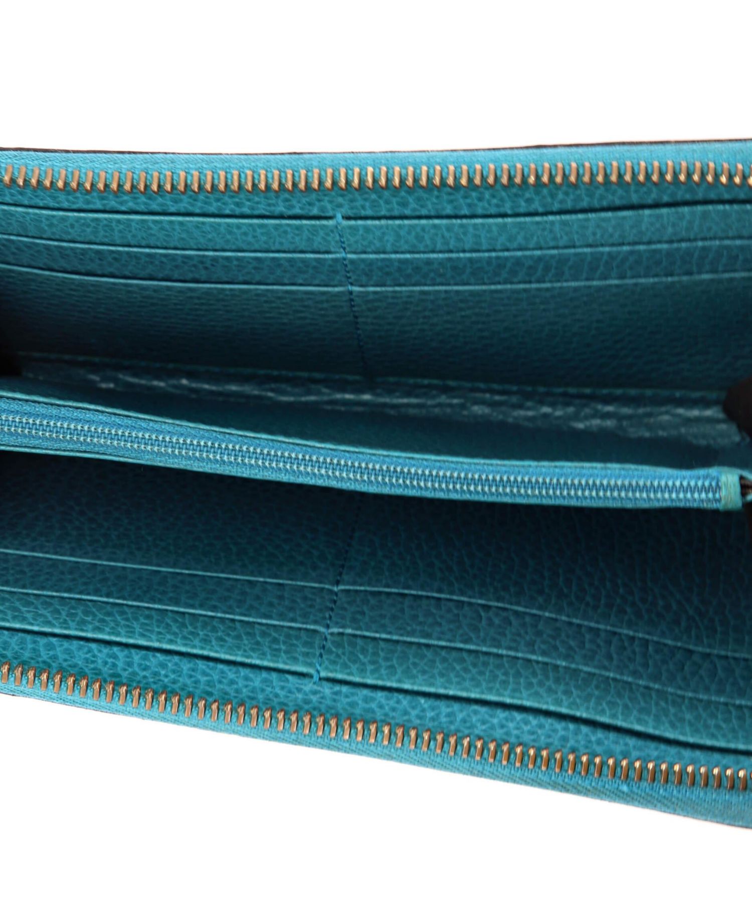 GG Marmont Zip Around Wallet Leather