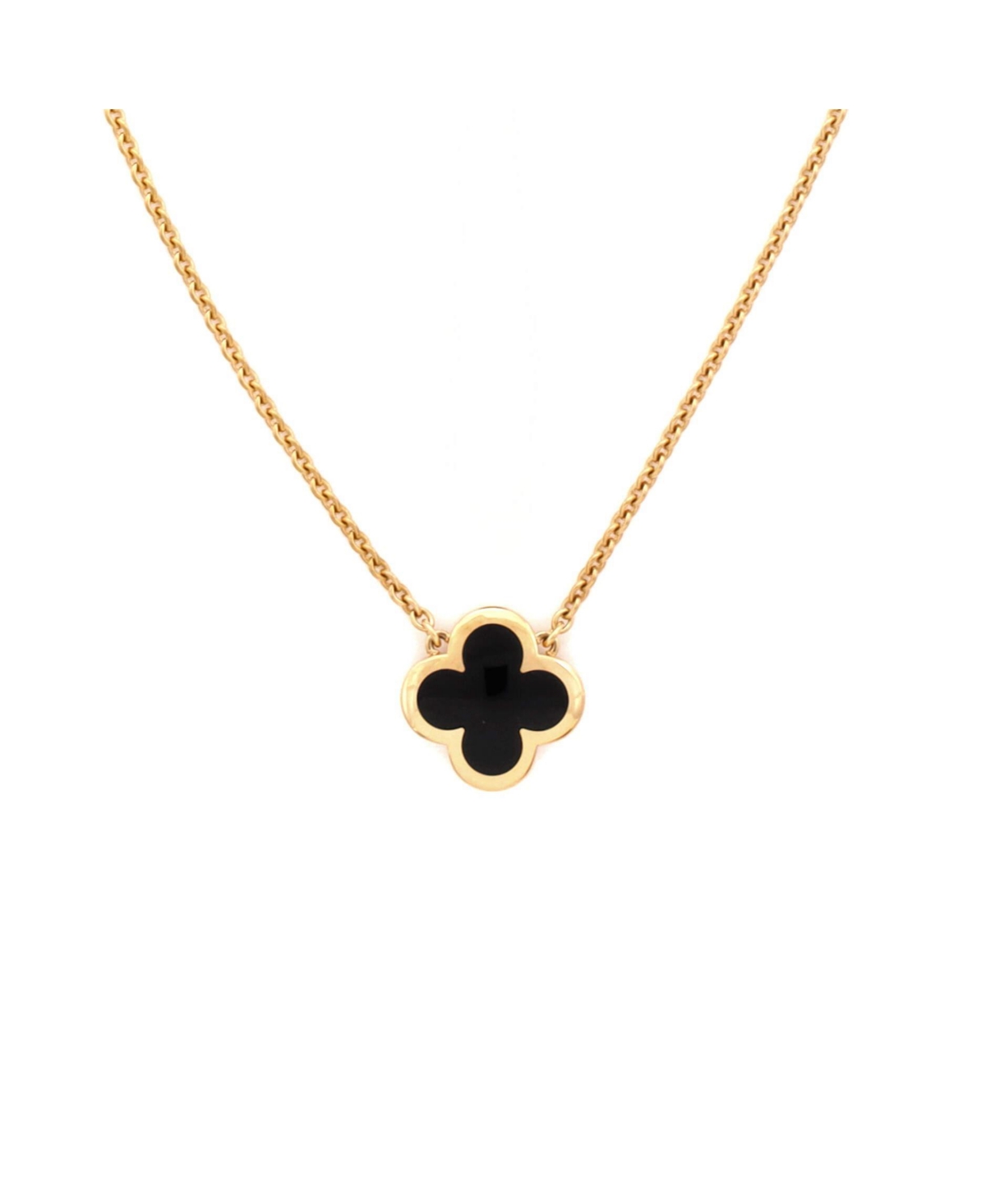 Pre-Owned Van Cleef and Arpels Pure Alhambra Pendant Necklace - 18k yellow gold