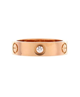 Love 3 Diamonds Band Ring