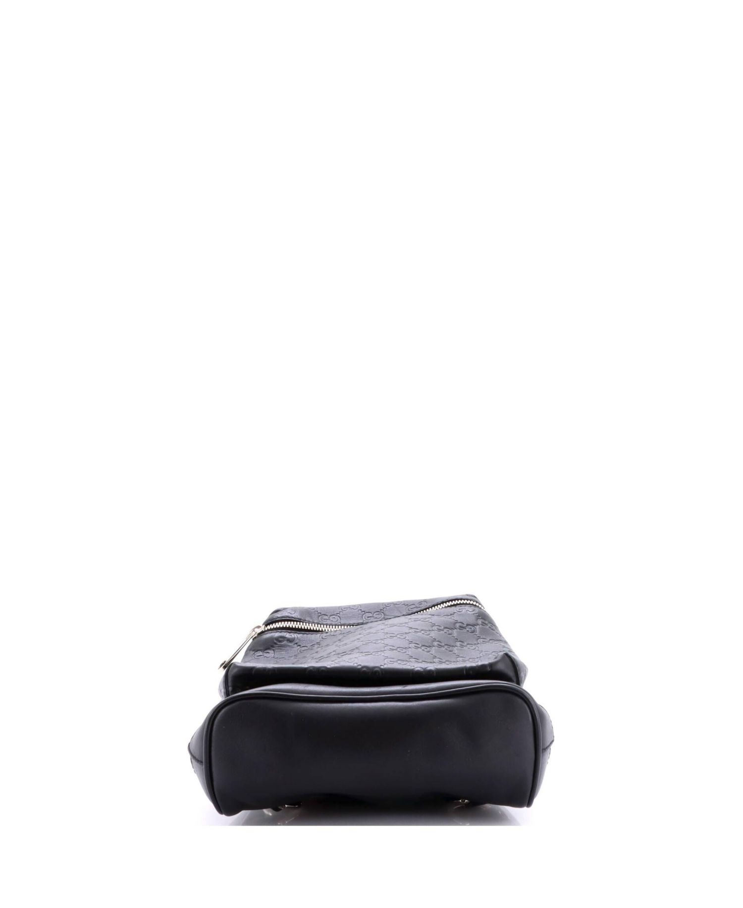 Small Signature Slim Crossbody Bag Guccissima Leather
