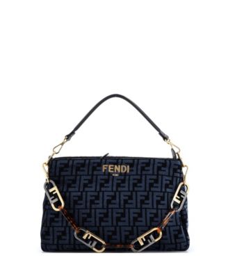 O'Lock Zip Shoulder Bag Zucca Chenille