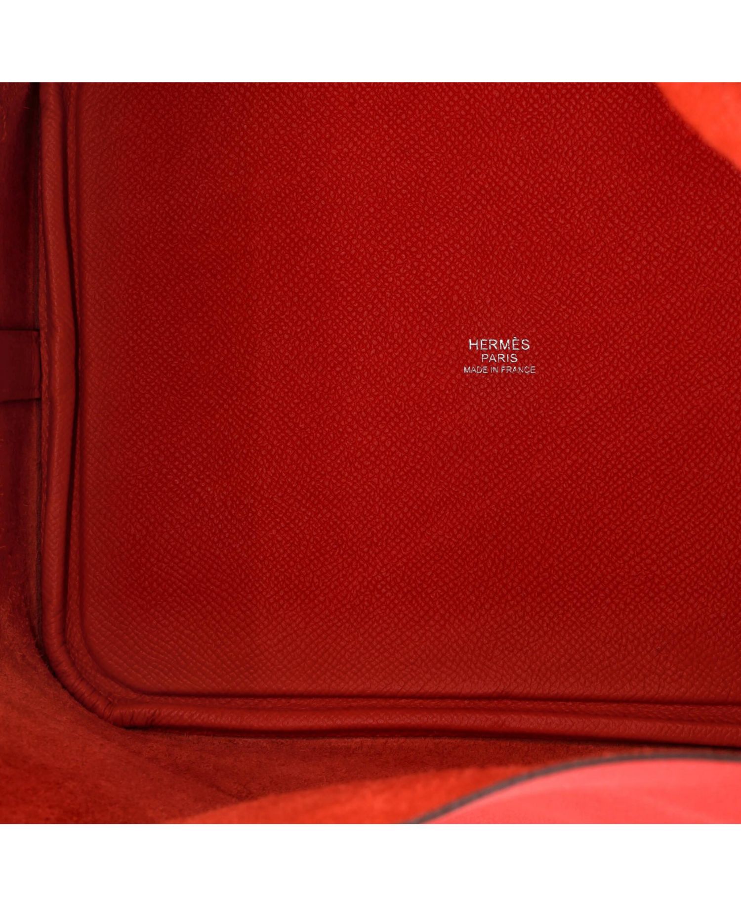 Pre-Owned Hermes MM Picotin Lock Bag Tressage Epsom