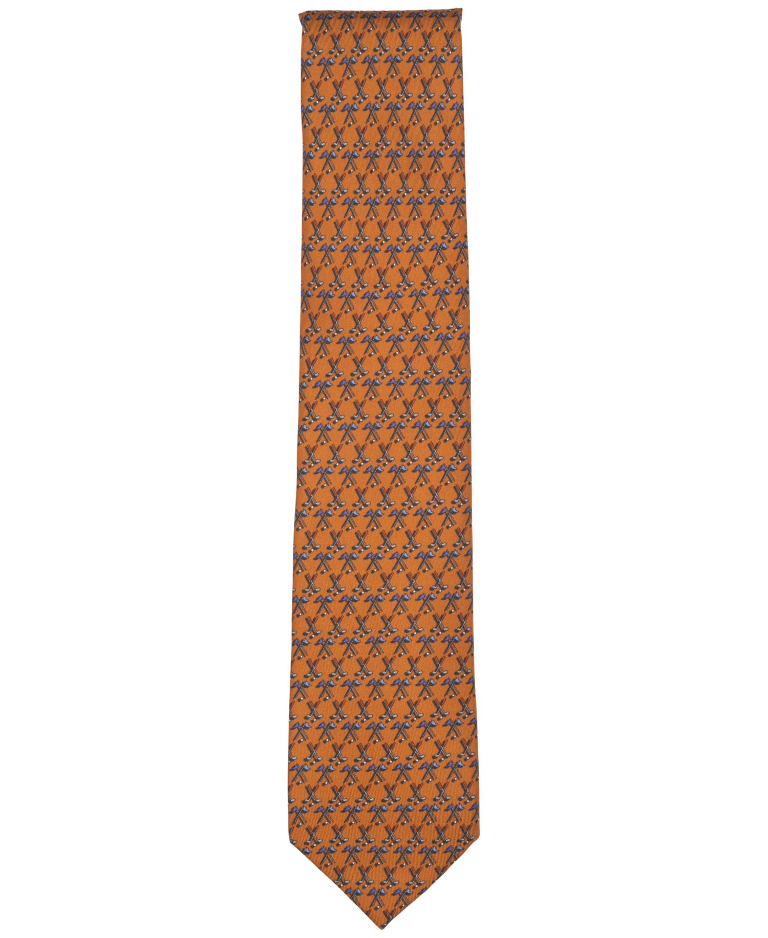Men's Golfers Print Classic Tie
