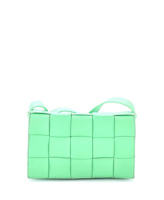 Cassette Crossbody Bag Maxi Intrecciato Leather
