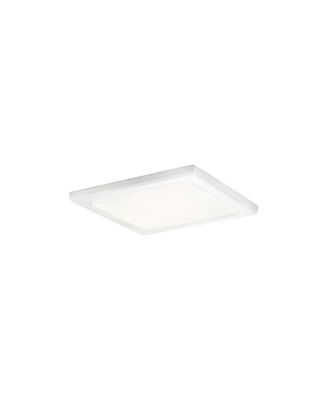 Zeo 13" Wide Square White 3000K LED Ceiling Light