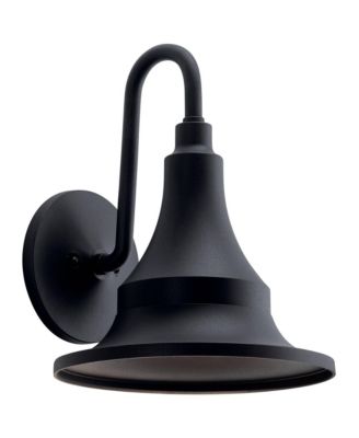 Hampshire 15 1/4" High Climates Black Outdoor Wall Light