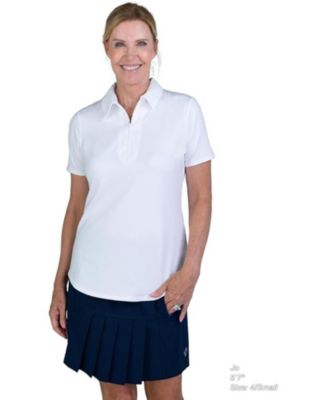 Women's Performance Golf Semi-Fitted Honeycomb-Textured Polo
