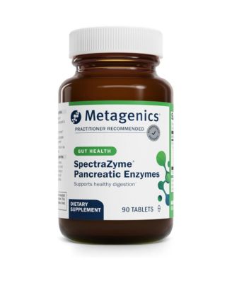 SpectraZyme Pancreatic Enzymes - Digestive Enzyme Complex for Protein, Fat and Carb Breakdown - Supports Digestion, Gas Relief - 90 Tablets