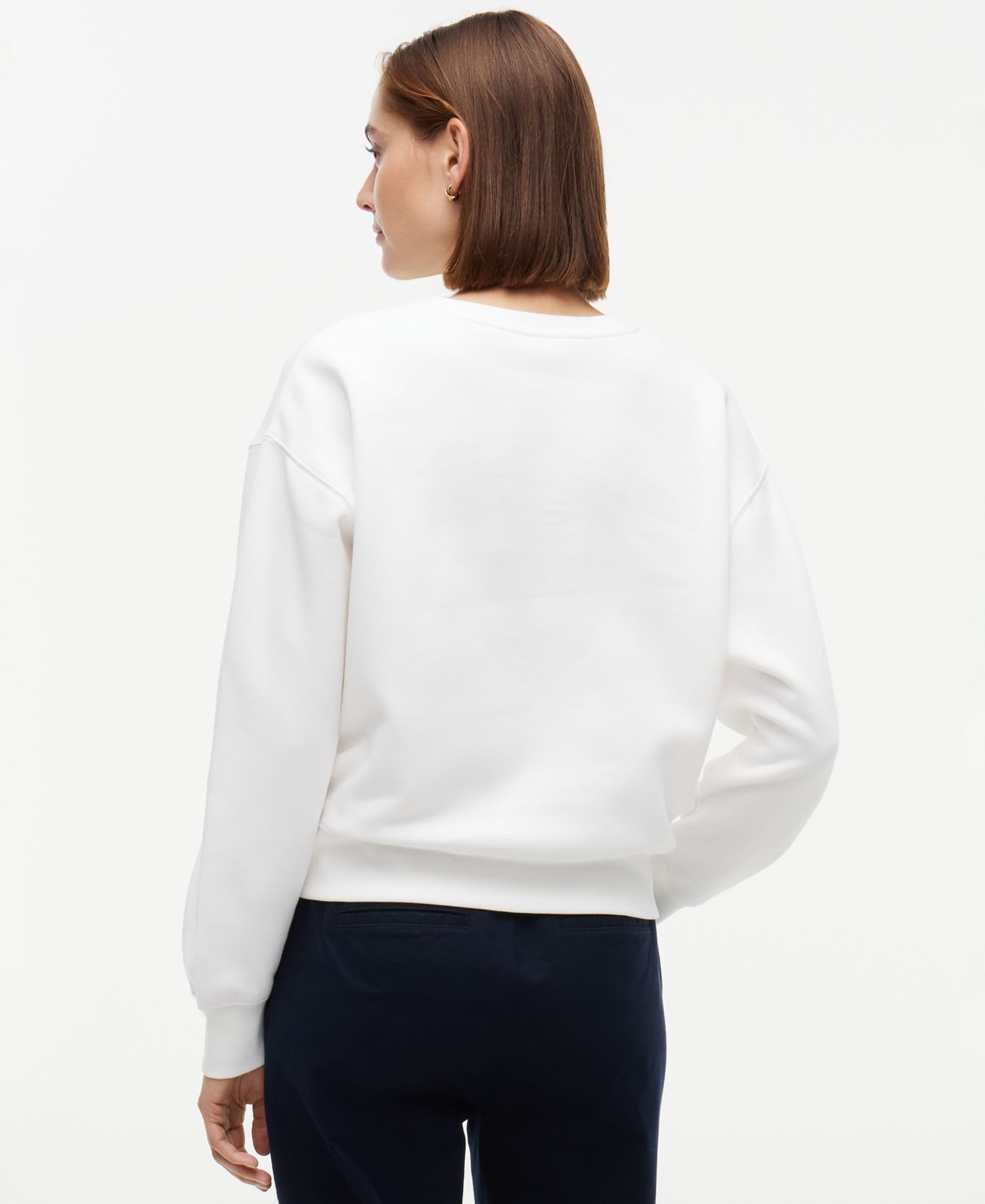 Women's Holiday Graphic Cotton-Blend Sweatshirt