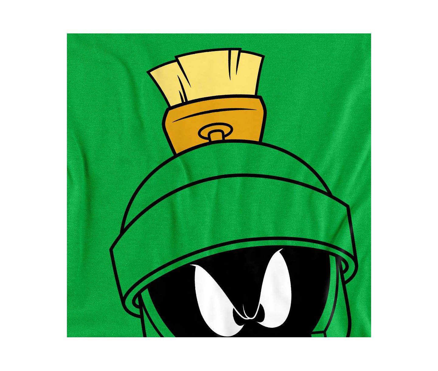 Мужская футболка Looney Tunes Marvin Face, цвет: Зелёный — фото 3