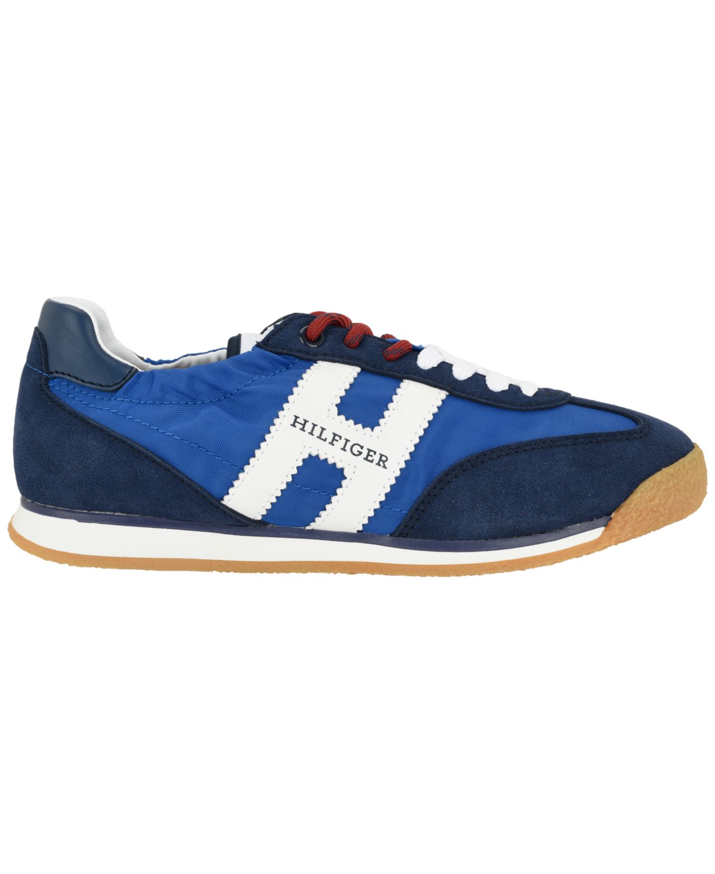 Женские кроссовки Tommy Hilfiger Parisaz Low Profile Lace-Up, цвет: Синий разноцветный / Клетчатый — фото 2