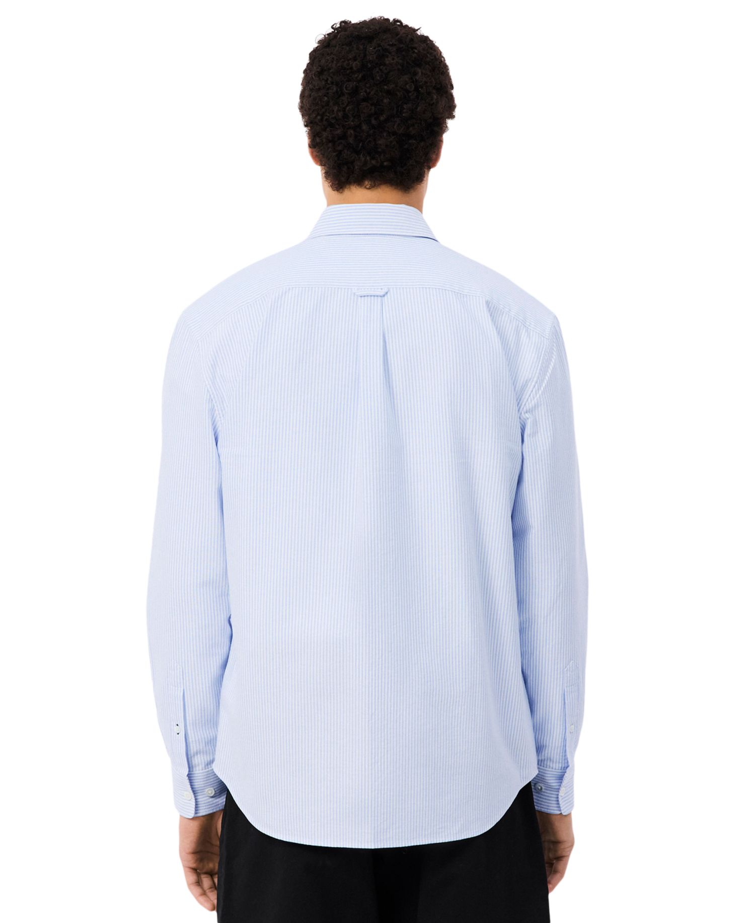 Men's Woven Long-Sleeve Button-Down Oxford Shirt