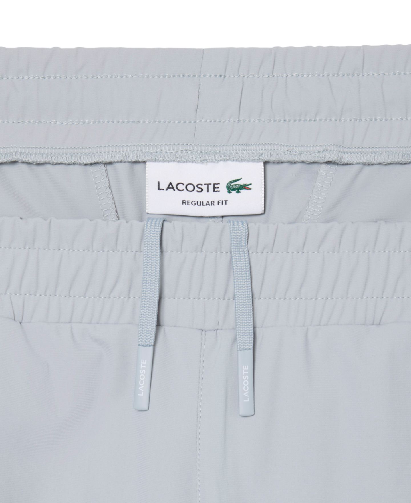 Мужские брюки Lacoste Commuter Stretch Straight-Leg Sweatpants, цвет: Ракушечный — фото 6
