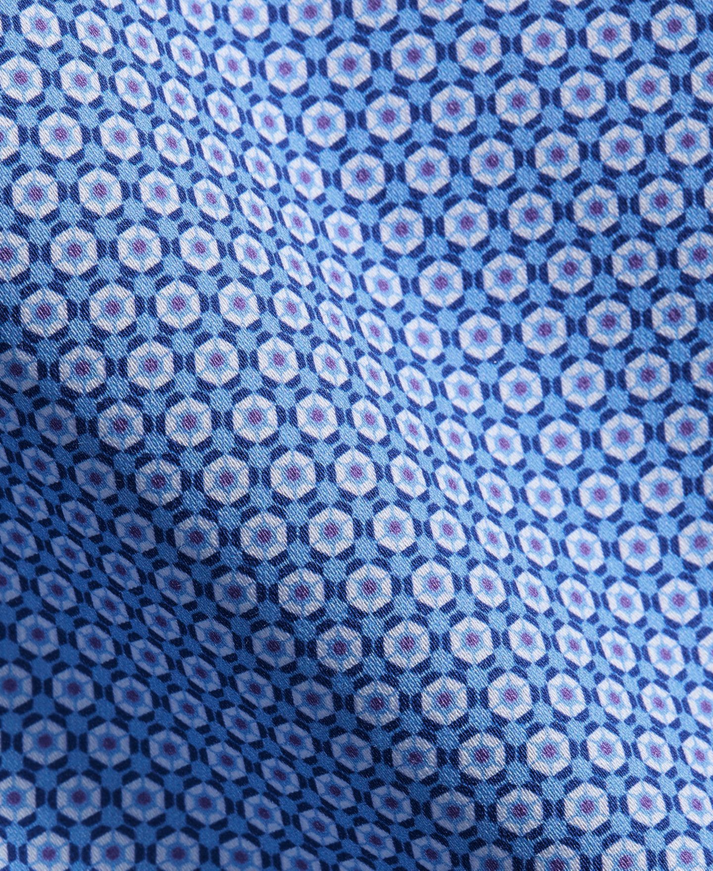 Мужская рубашка Van Heusen Regular-Fit Dress Shirt, цвет: Синий разноцветный — фото 3