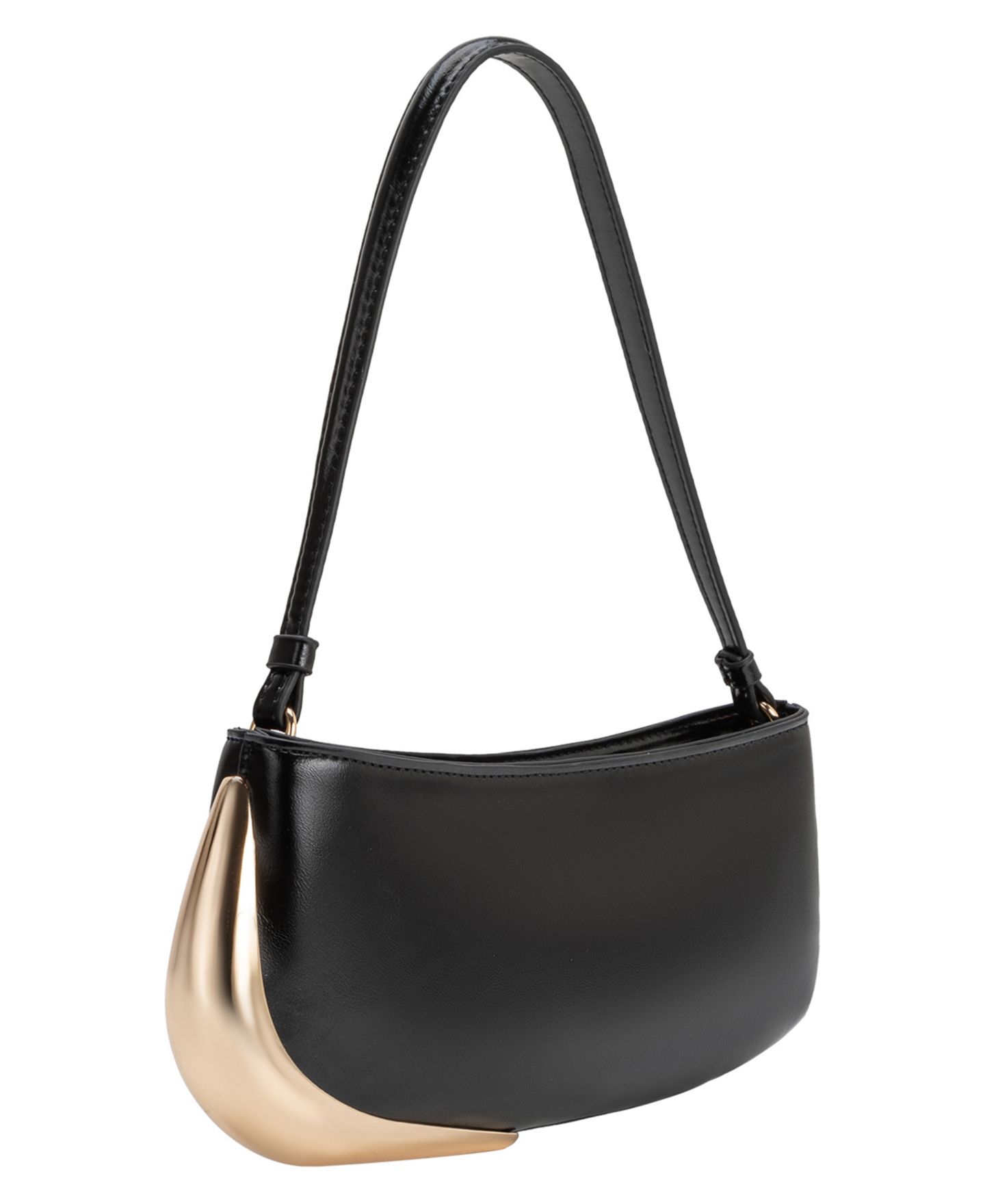 Женская сумка Melie Bianco Sade Small Shoulder Handbag, цвет: Чёрный — фото 3