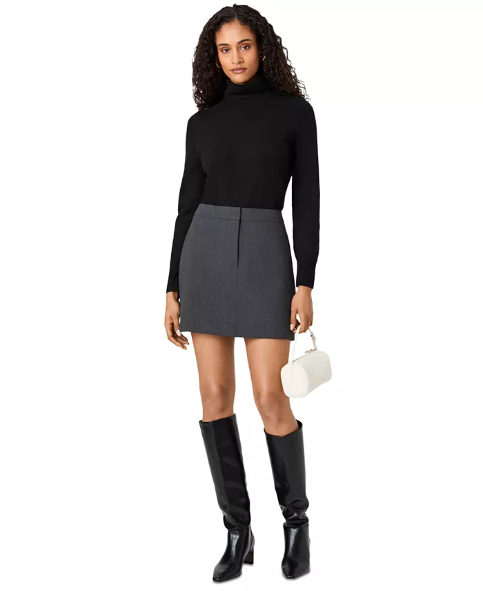 Women's Tavi Crosshatch Fitted Mini Skort - thumbnail 3