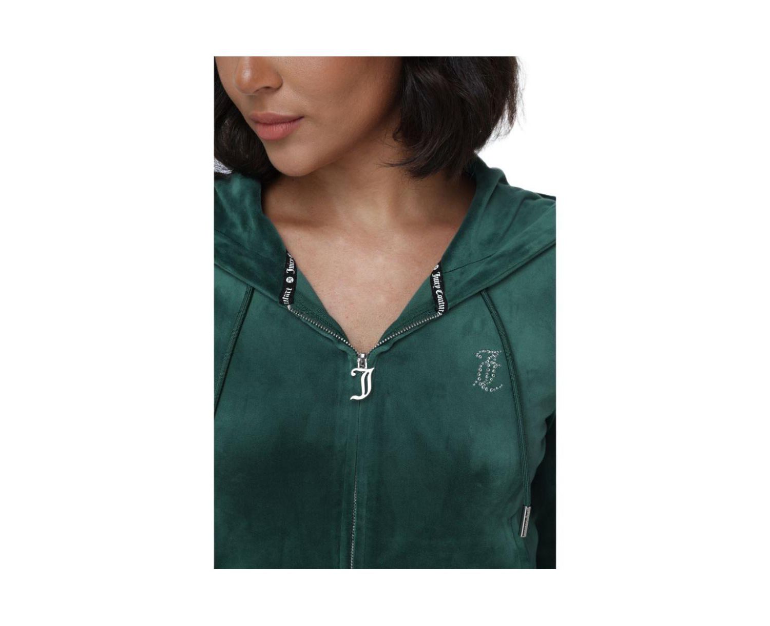 Women's Juicy Full-Zip Velour Hoodie