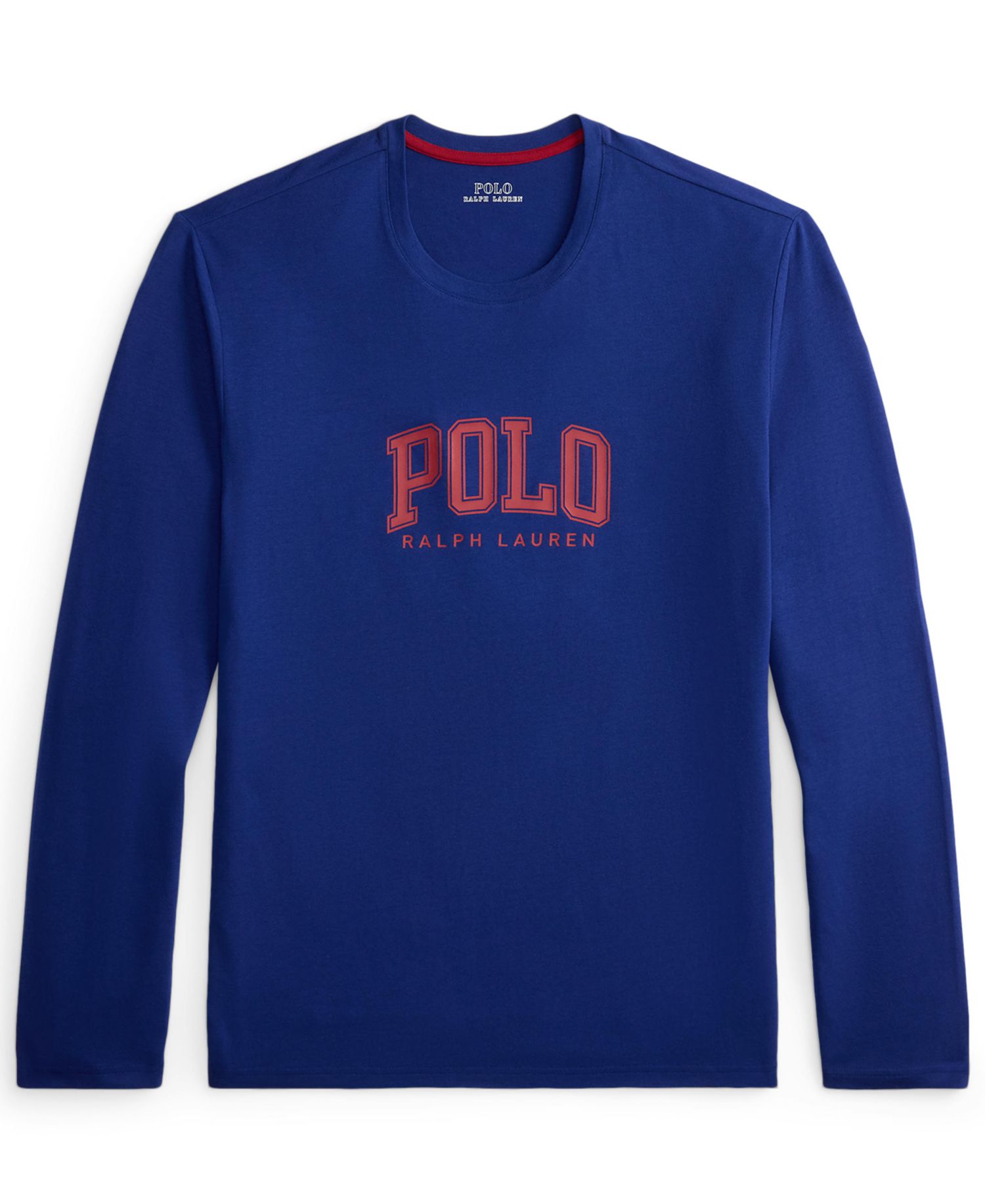 Men's Long-Sleeve Crewneck Cotton-Modal Blend T-Shirt