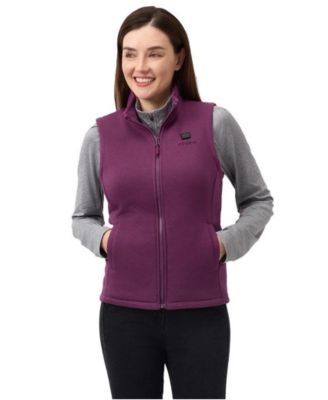 Women's 4-Zone Heated Fleece Vest