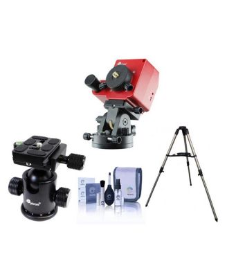 SkyTracker Pro Silent-Tracking Camera Mount with Precision Polar Scope, Compatible with Standard Tripods