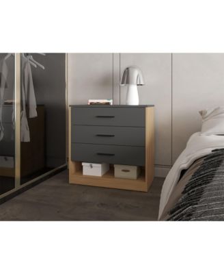 Lowrys Dresser with 3 Drawers and Open Shelf