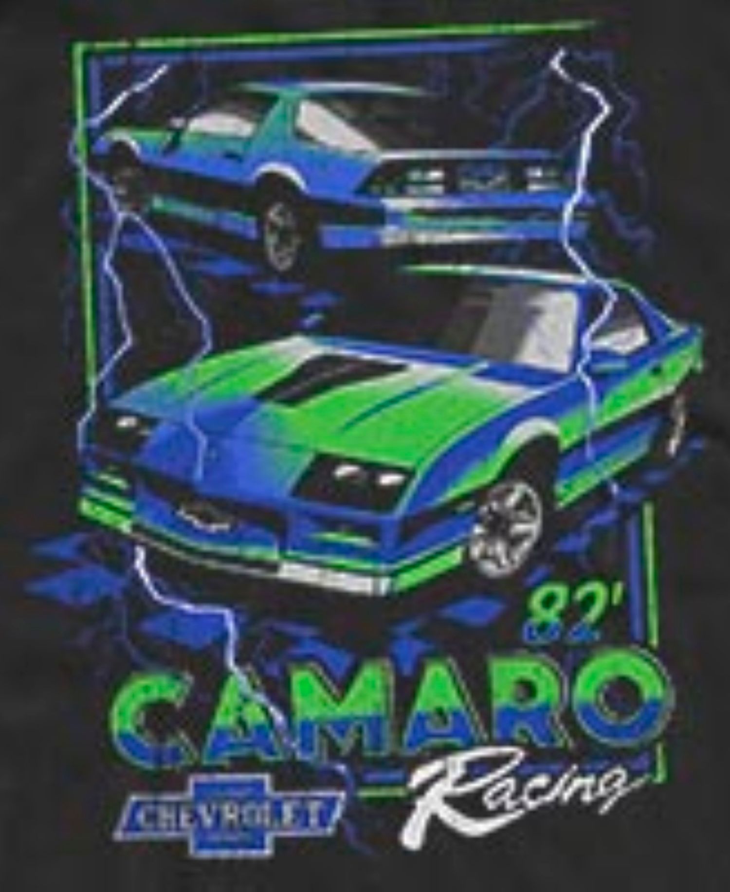 Men's Camaro 82 Chevy Racing Retro Graphic Tank Top