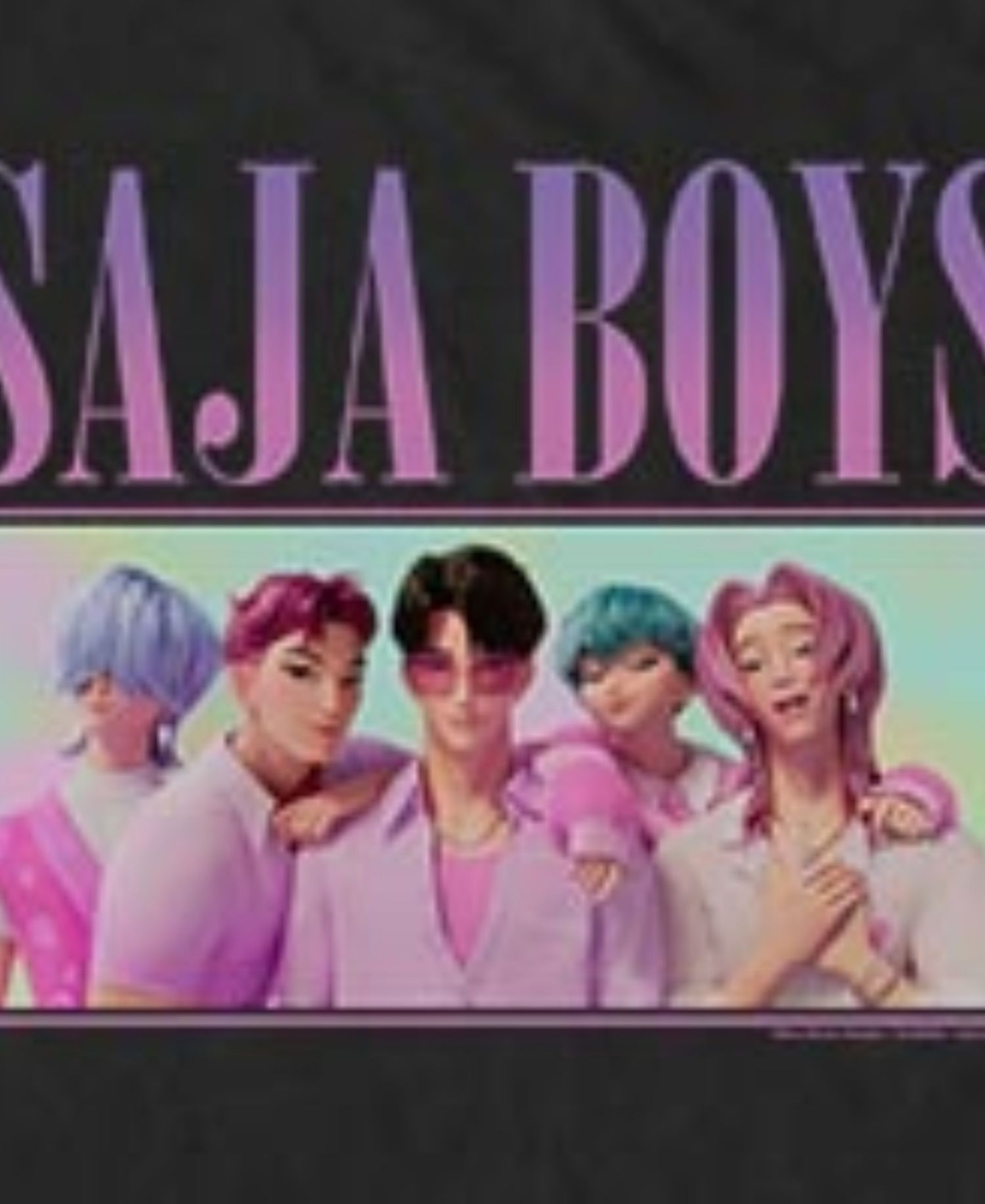 Men's K-Pop Demon Hunters Saja Boys T-Shirt