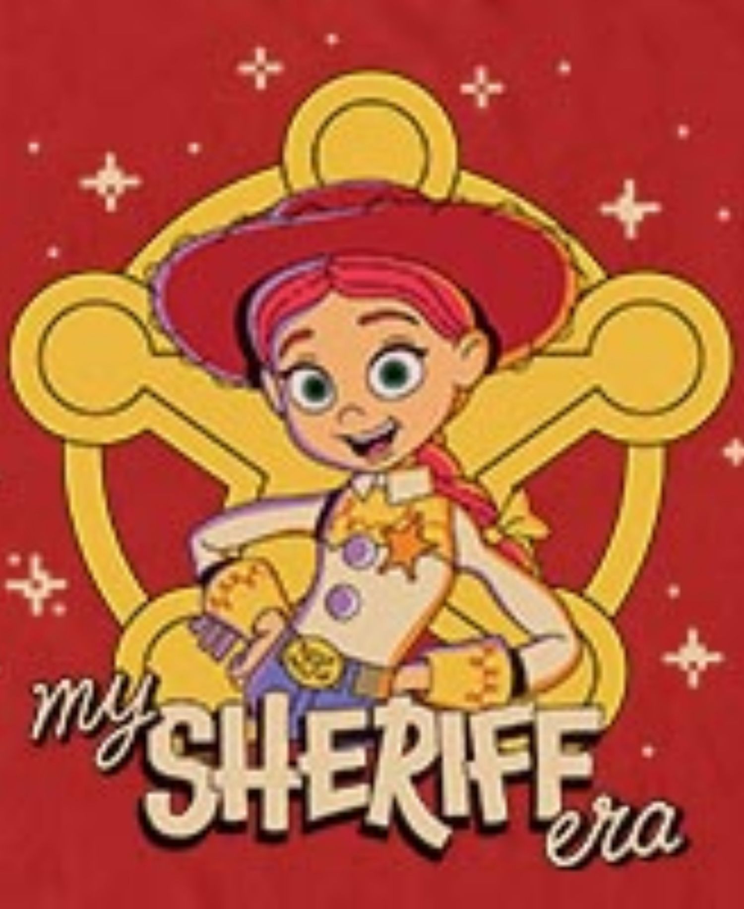 Men's Disney Pixar Toy Story Jessie My Sheriffa Graphic T-Shirt