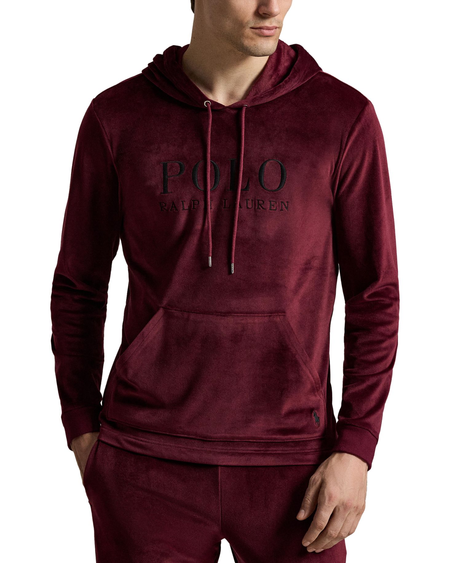 Men's Velour Pajama Hoodie