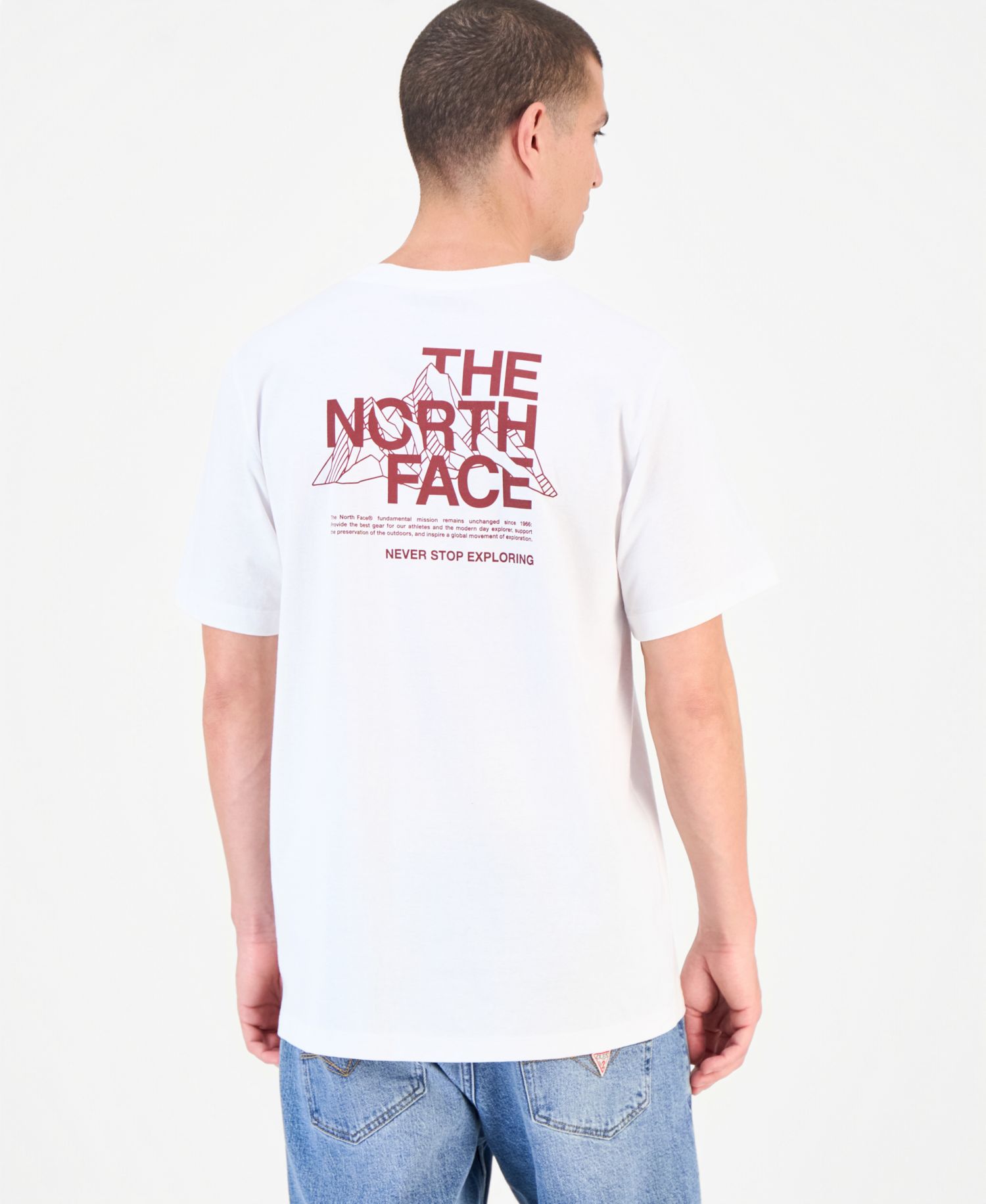 TNF Белый/TNF Красный