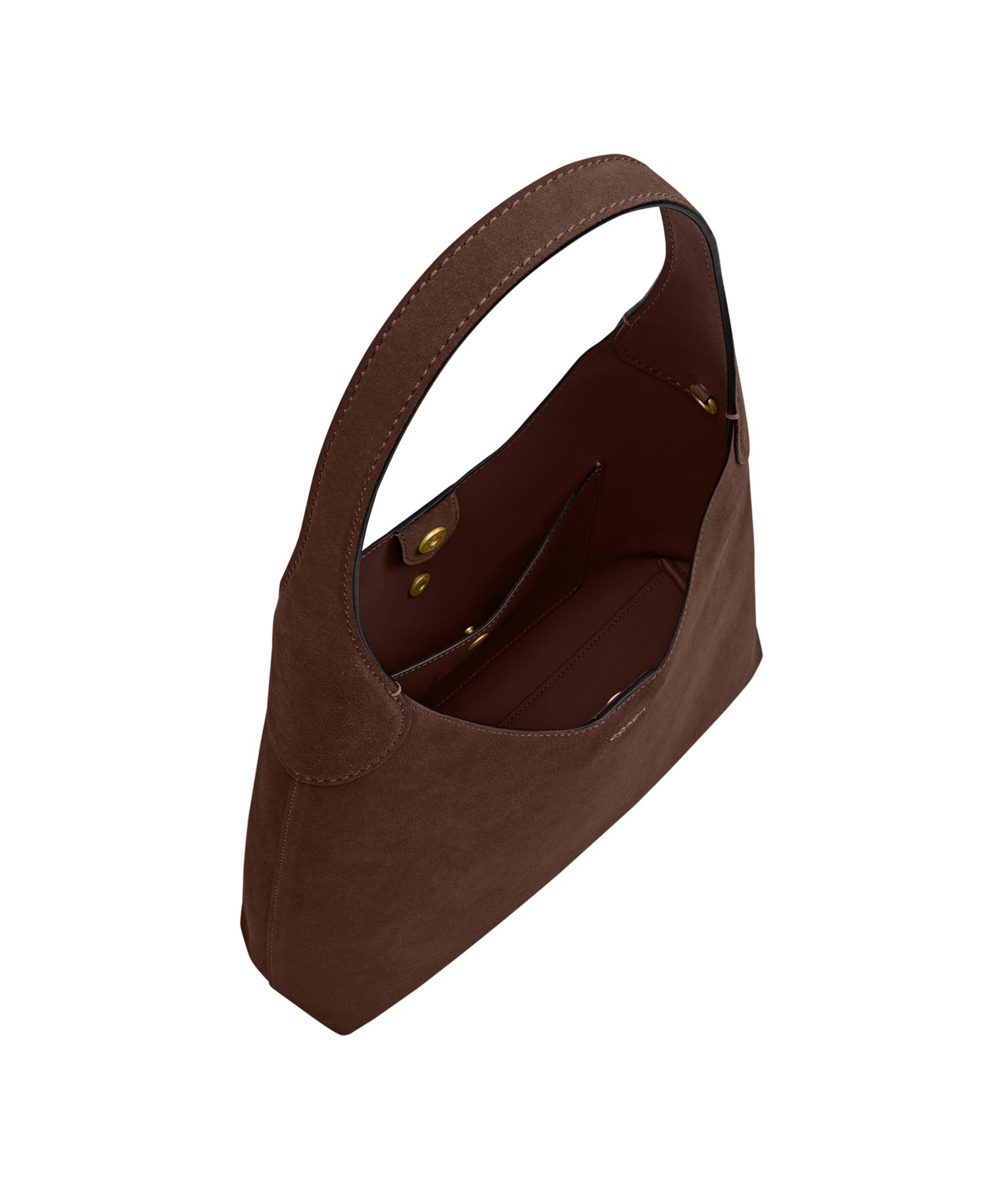 Brooklyn Medium Suede Shoulder Bag 28