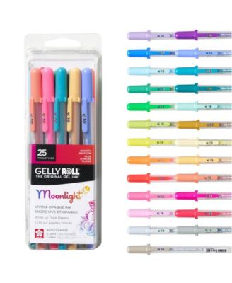 Gelly Roll Moonlight 25 Pk Bold - Size 10 Gel Pens 