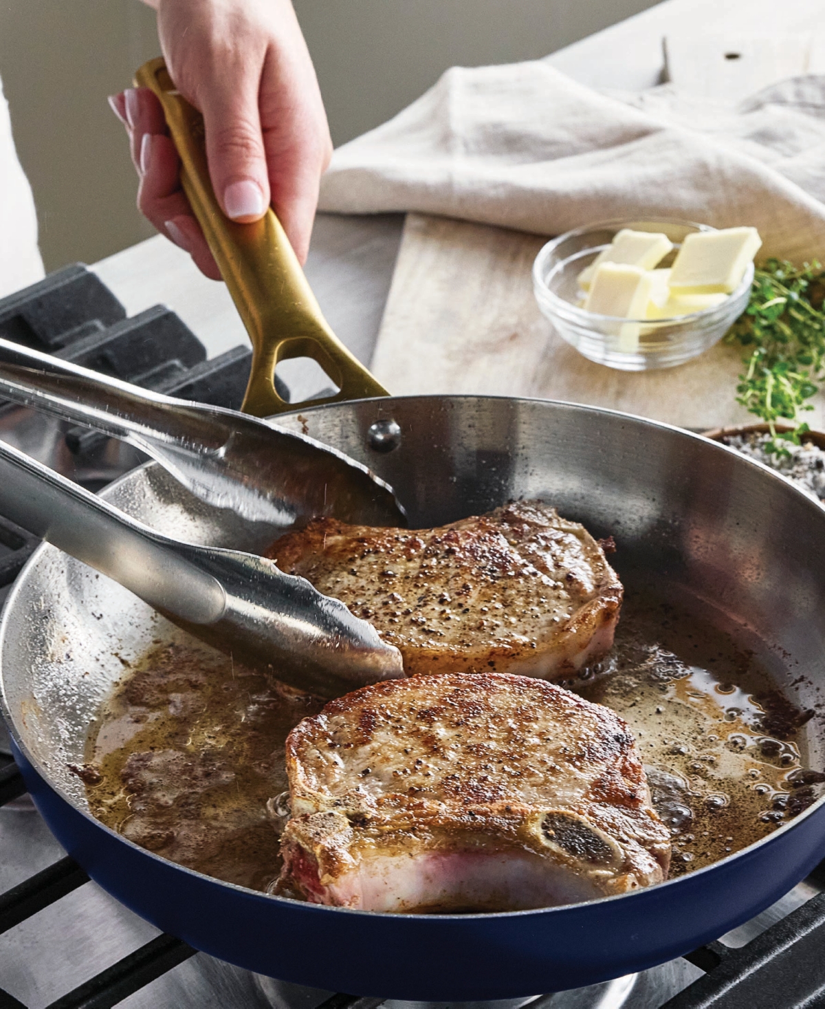 GreenPan Reserve Pro Tri-Ply Stainless Steel 12-Piece Cookware Set