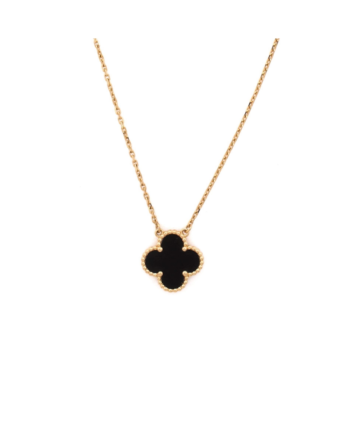 Pre-Owned Van Cleef and Arpels Vintage Alhambra Pendant Necklace - 18k yellow gold