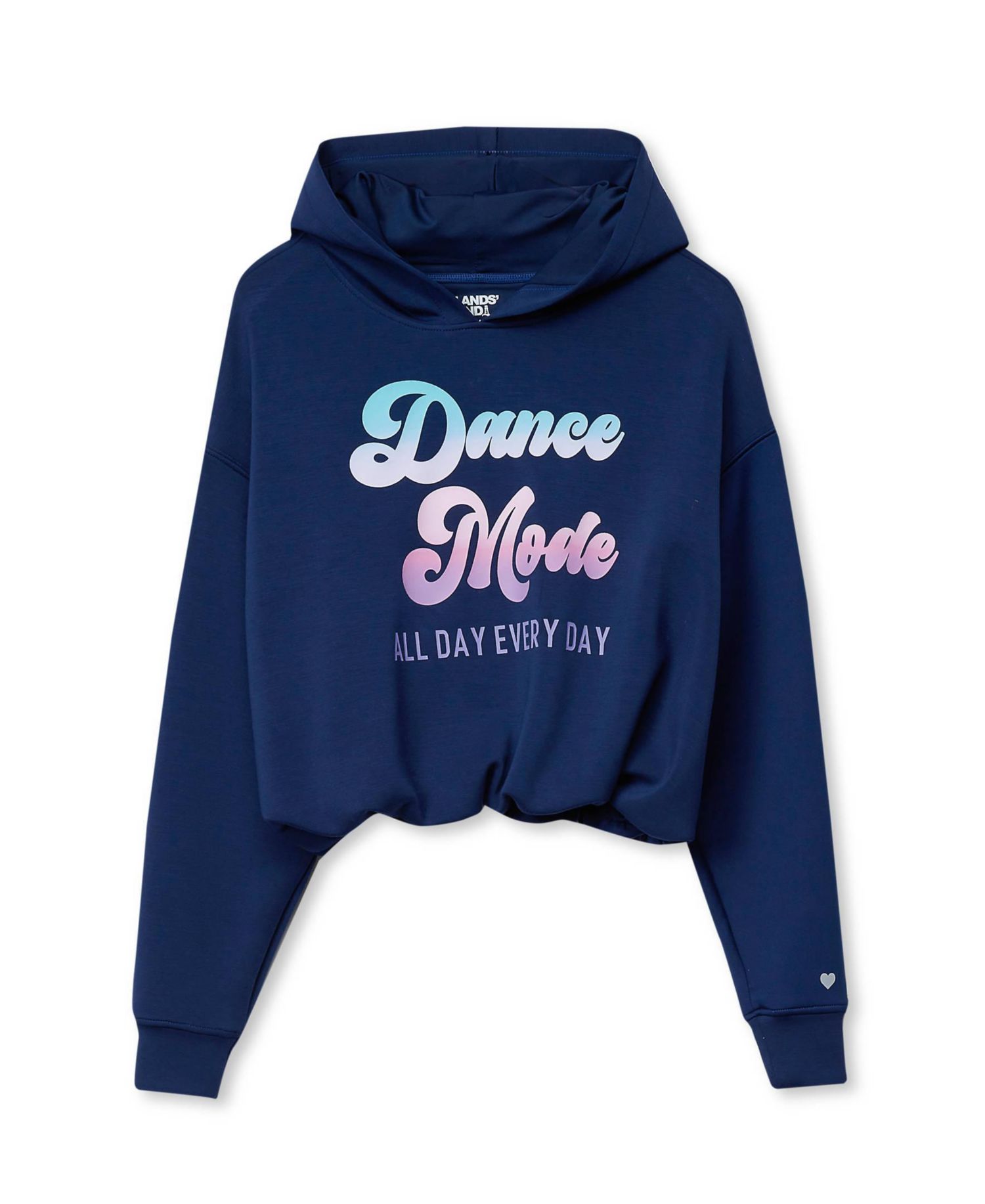 Girls Long Sleeve Bubble Active Hoodie