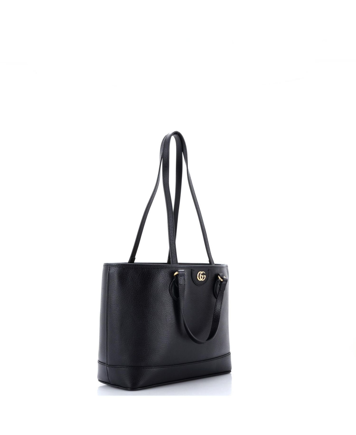 Small Ophidia Top Handle Shopping Tote Leather