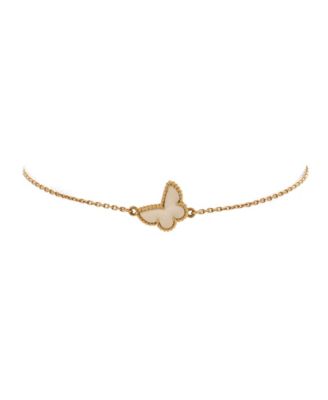 Pre-Owned Van Cleef and Arpels Sweet Alhambra Butterfly Bracelet
