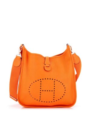 Pre-Owned Hermes PM Evelyne Bag Gen III Clemence