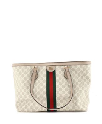 Medium Ophidia Shopping Tote GG Coated Canvas