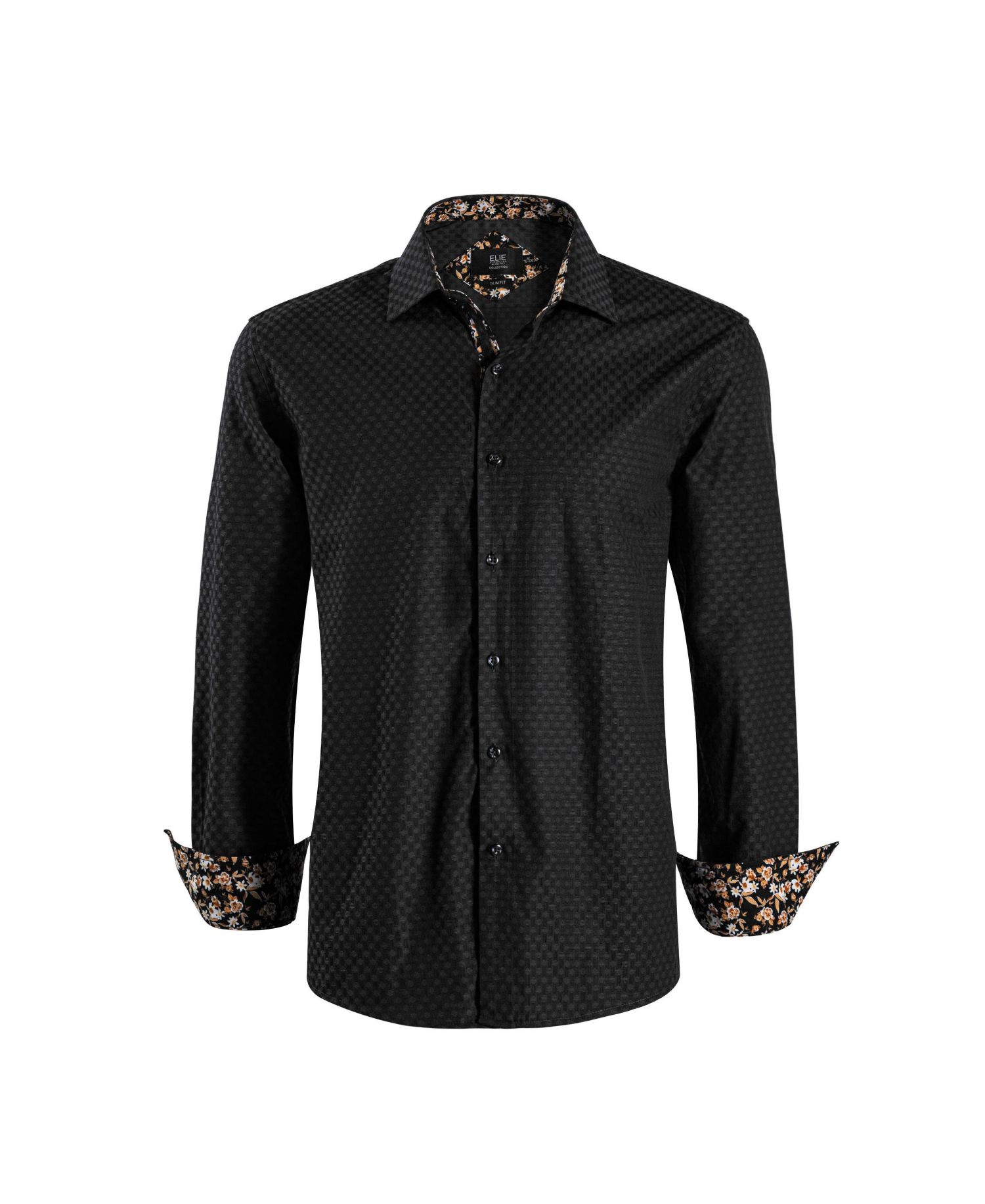 Big Boys Slim Fit Jacquard Shirt
