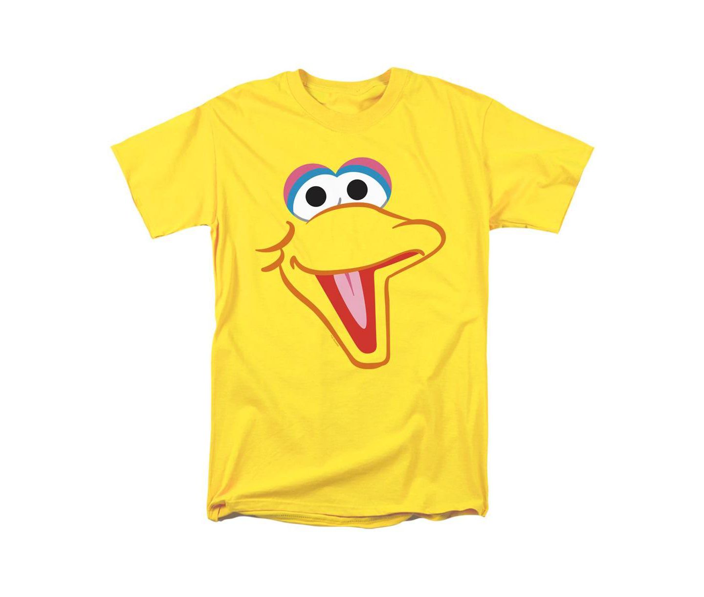 Мужская футболка Sesame Street с головой Big Bird, цвет: Жёлтый — фото 1