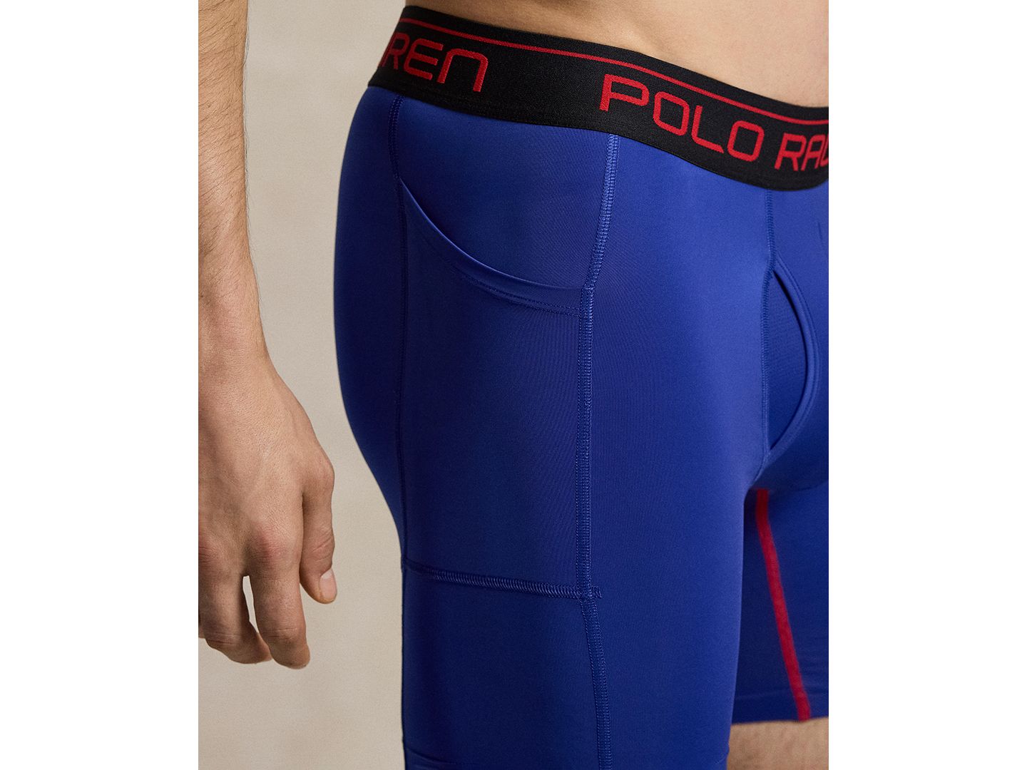Трусы-боксеры Pocket для мужчин, 3 шт. — Polo Ralph Lauren, цвет: Королевский синий / Чёрный — фото 5