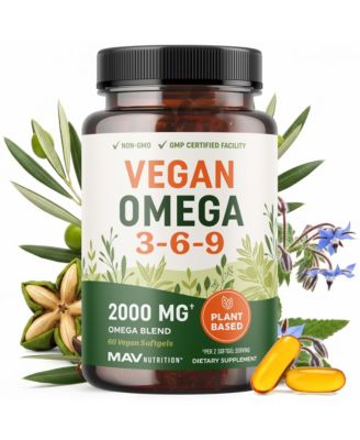 Omega 3,6,9 Softgels, 60 Count
