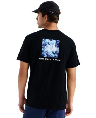 Men's Granitic Rock Box Never Stop Exploring Graphic T-Shirt